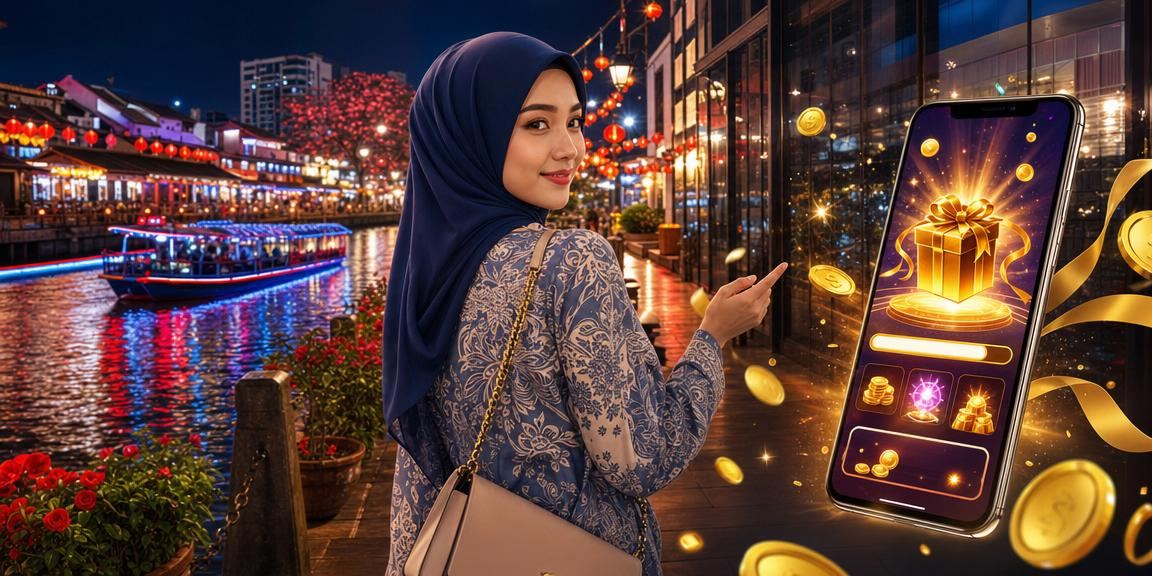 Pemain menikmati permainan meja kasino dalam talian menggunakan telefon pintar di Melaka Malaysia